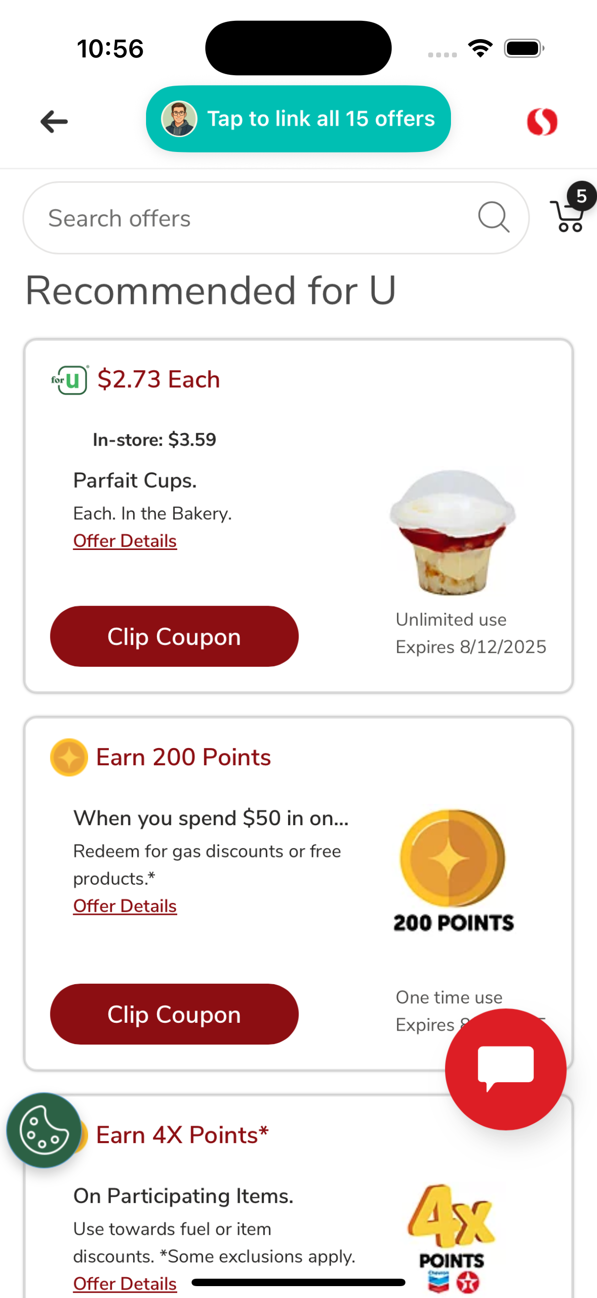 iOS App Offer Screen